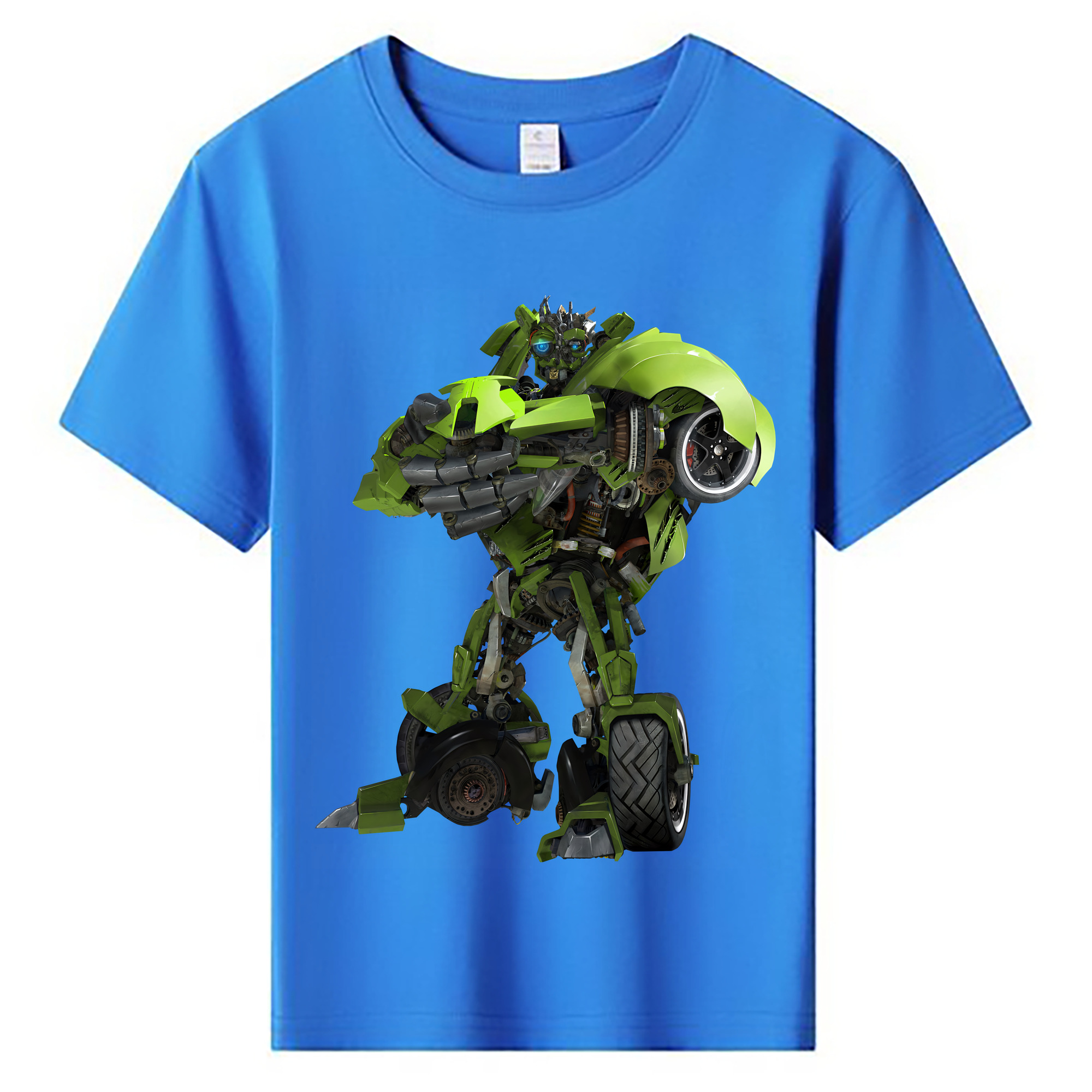 （画像用） Transformers トランスフォーマー 綿100％キッズTシャツ（フロントプリント）